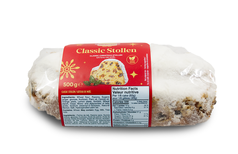 KuchenMeister Christmas Stollen 500g