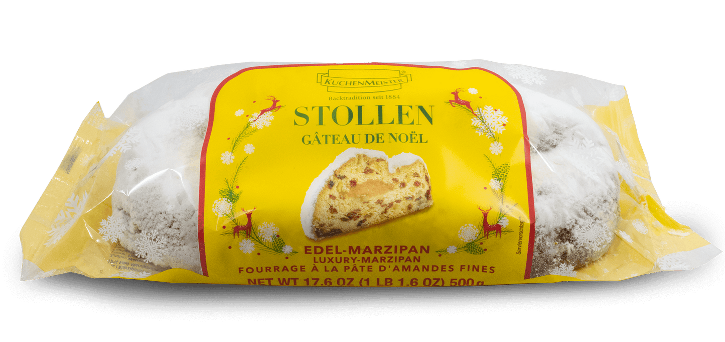 KuchenMeister Marzipan Stollen 500g