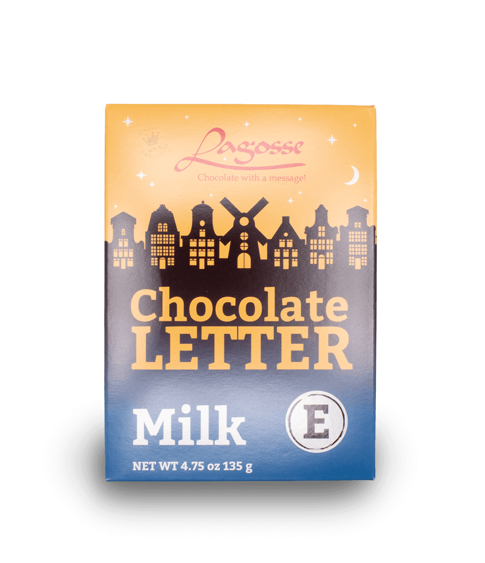 Lagosse Dutch Chocolate Letter 135g