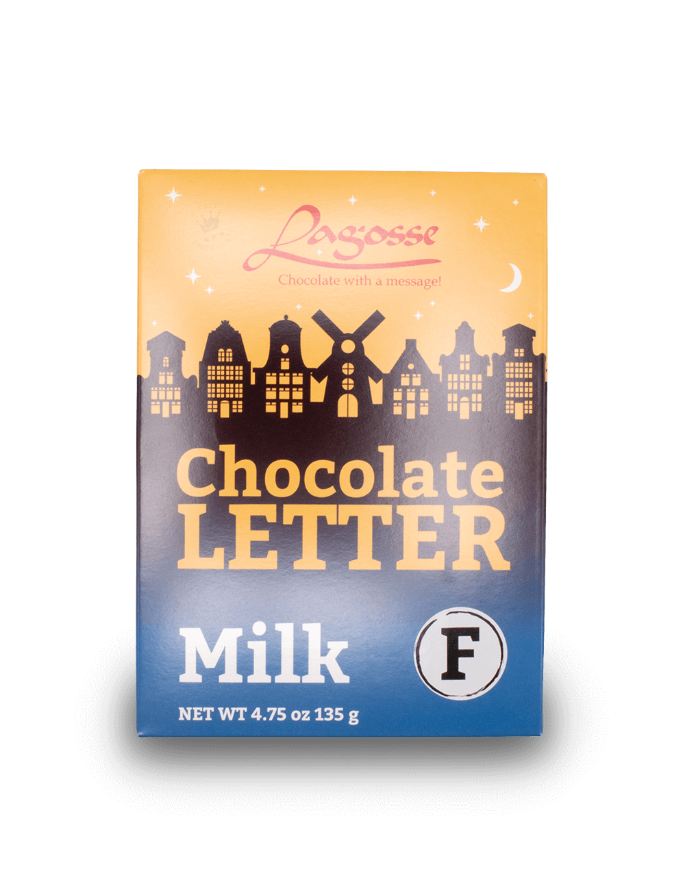 Lagosse Dutch Chocolate Letter 135g