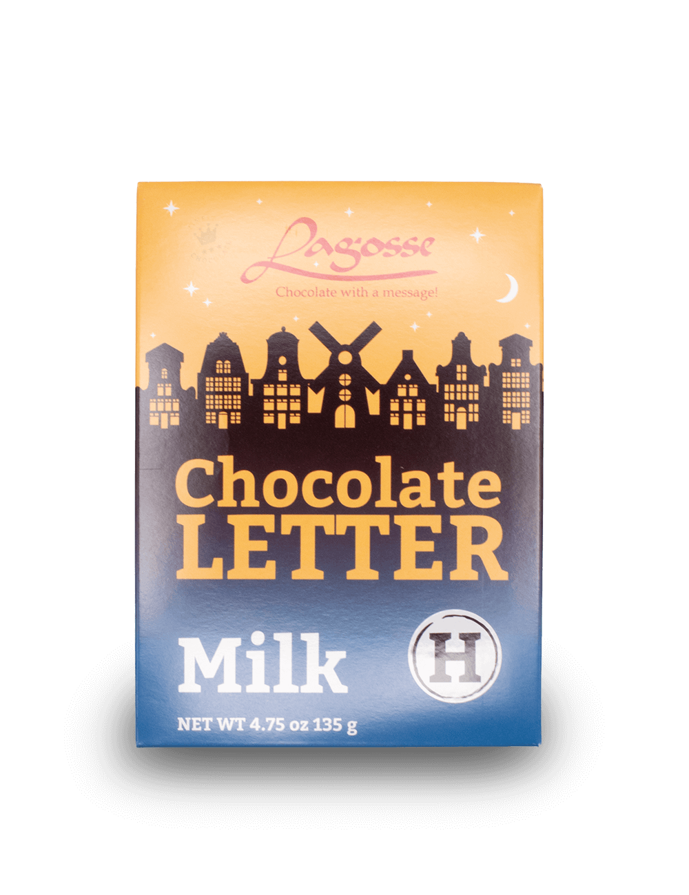 Lagosse Dutch Chocolate Letter 135g