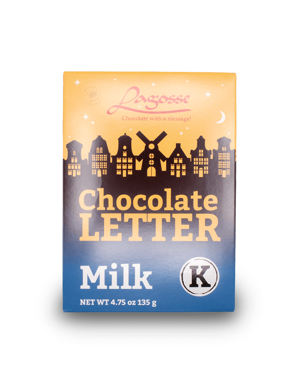Lagosse Dutch Chocolate Letter 135g