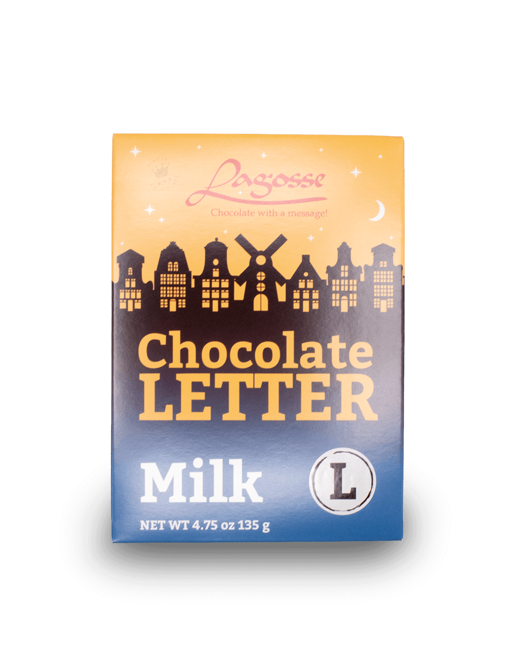 Lagosse Dutch Chocolate Letter 135g