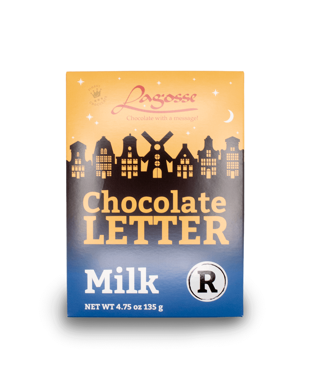 Lagosse Dutch Chocolate Letter 135g