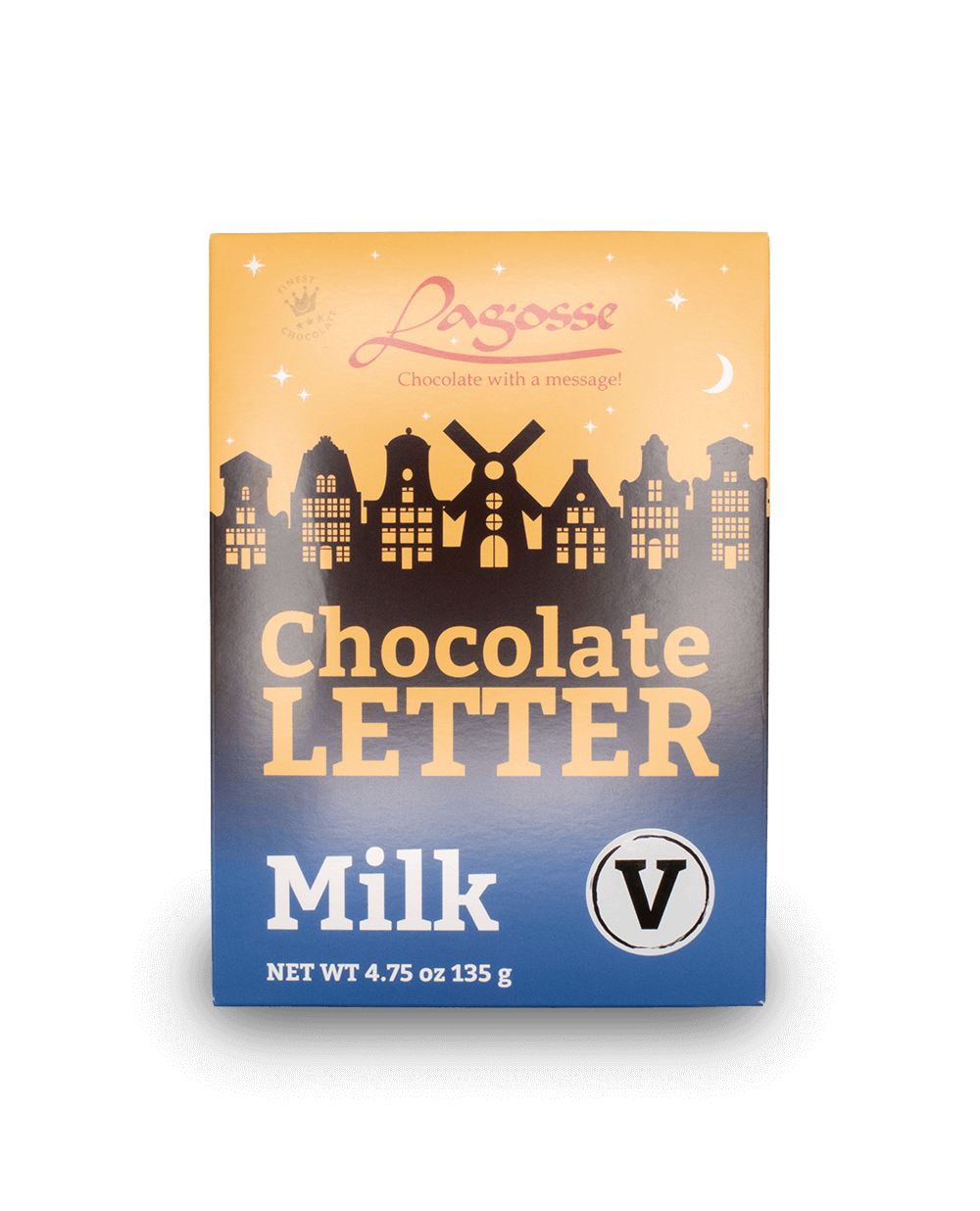 Lagosse Dutch Chocolate Letter 135g