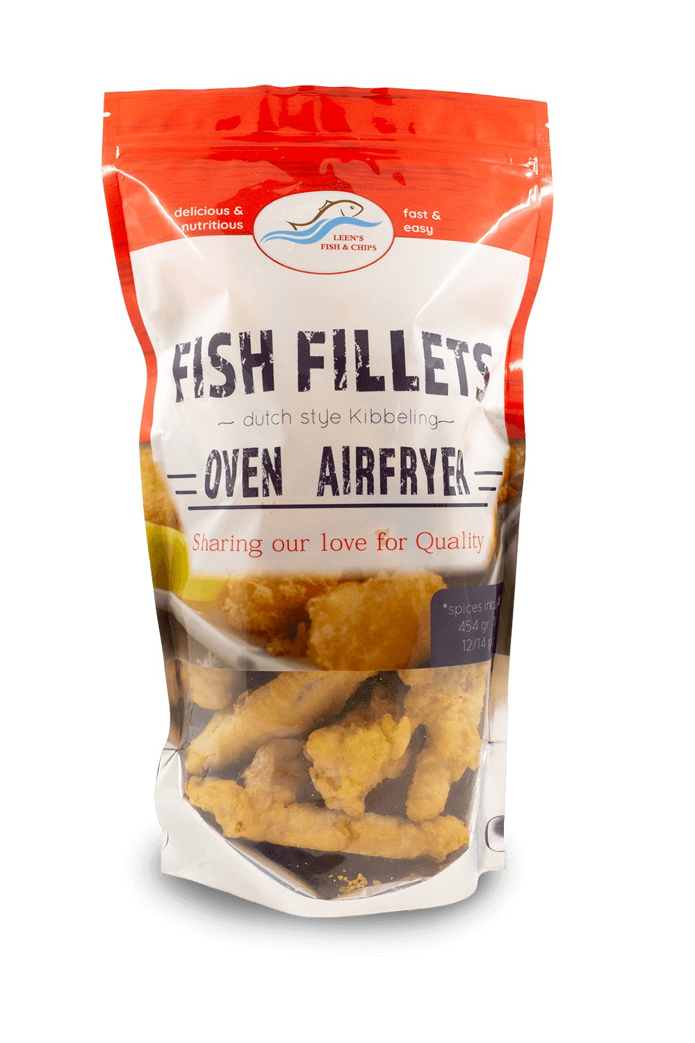 Leen's Fish & Chips - Dutch Kibbeling 454g
