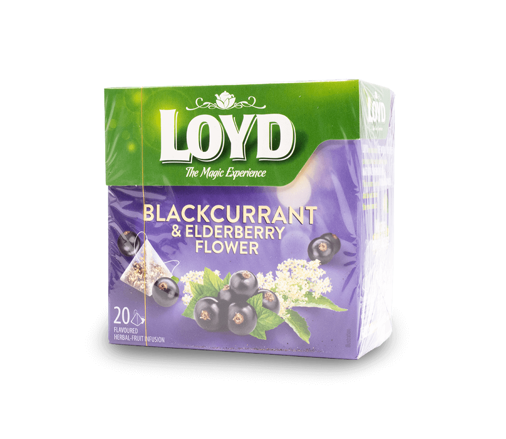 Loyd Blackcurrant Elderberry Tea 40g