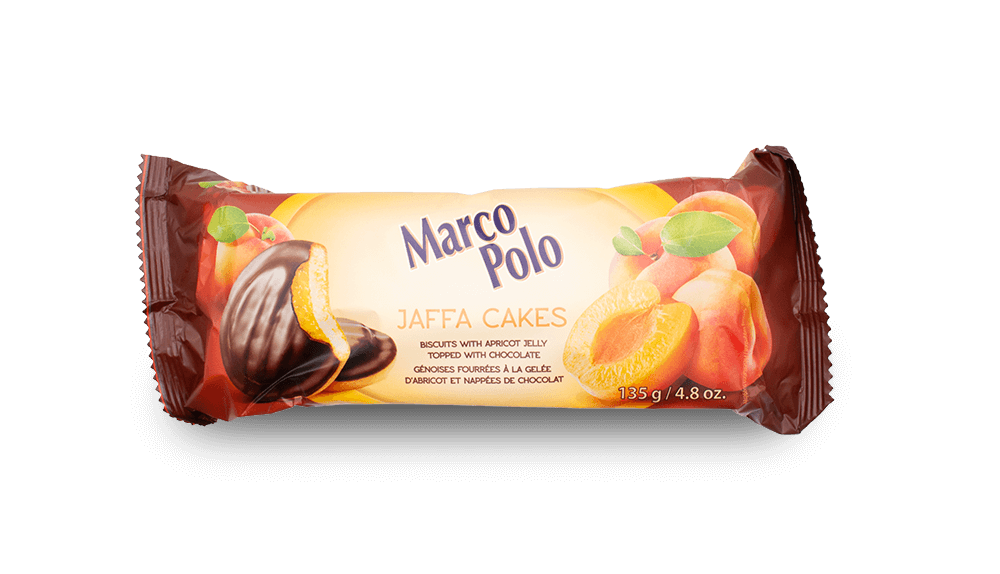 Marco Polo Jaffa Cakes - Apricot 135g