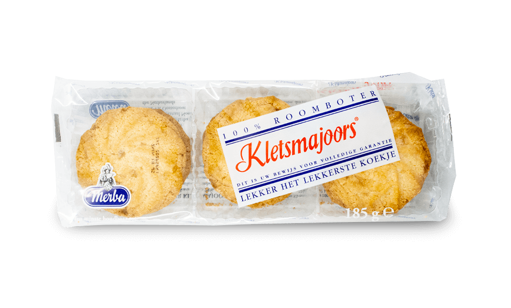 Merba Kletsmajoor Cookies 185g