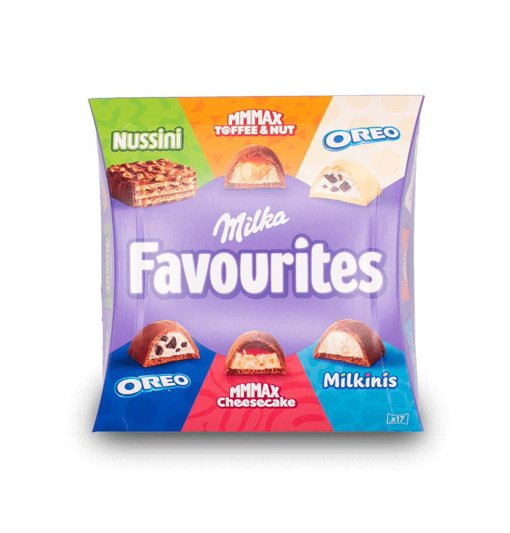 Milka Favourites Mix Box 158g