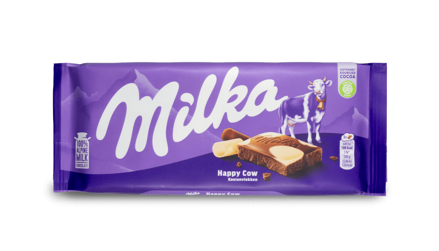 Milka Chocolate Bar - Happy Cow 100g