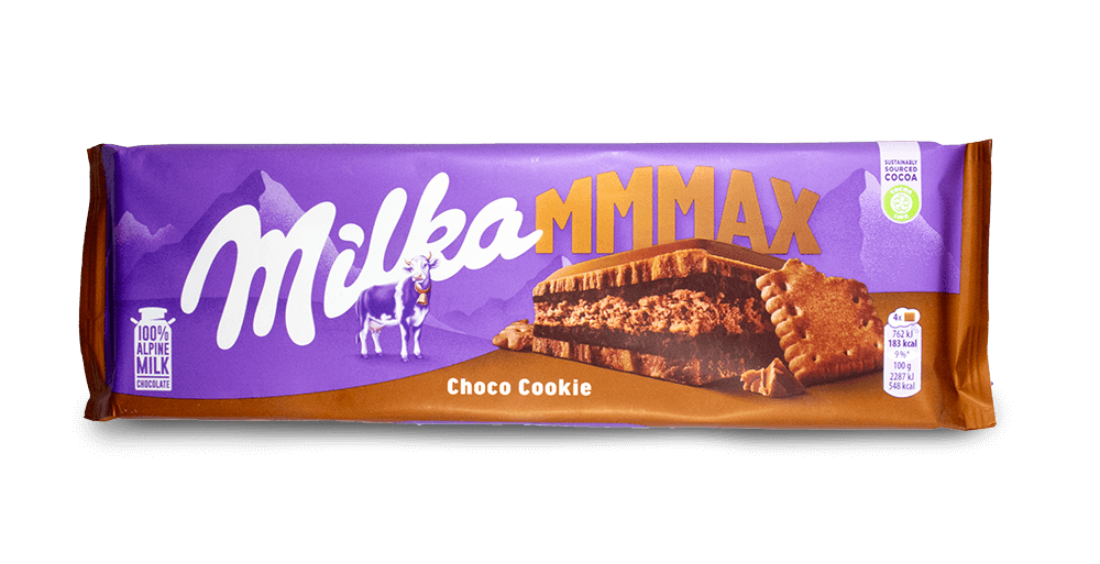 Milka MMMAX Choco Cookie Bar 300g