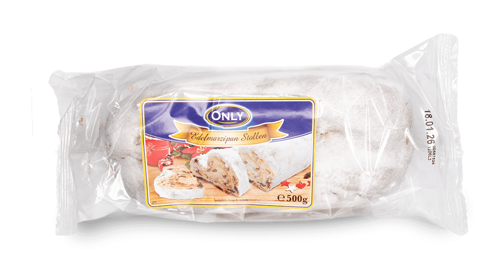 Only Christmas Marzipan Stollen 500g