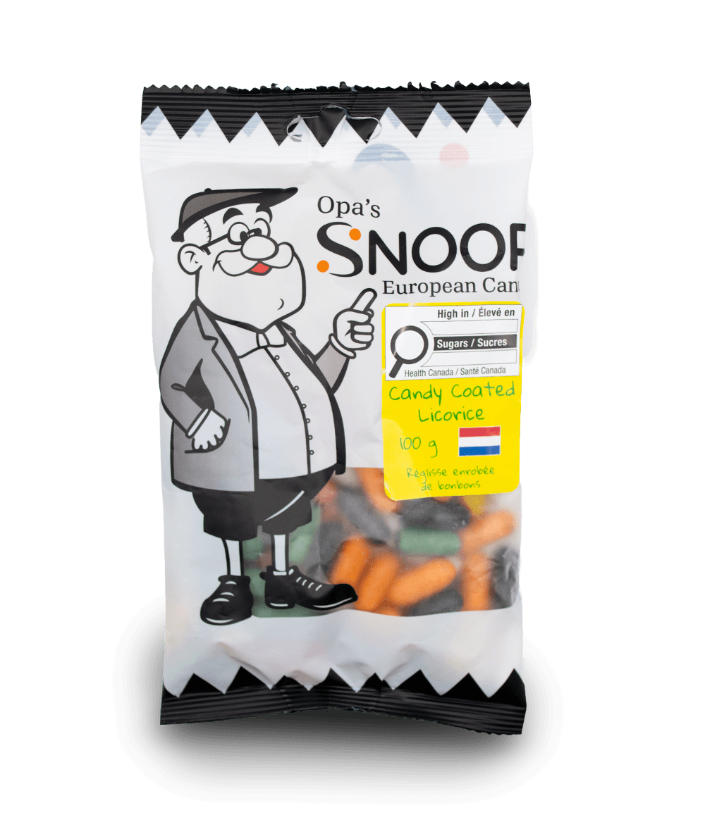 Opa's Snoop Candy Coated Liquorice 100g