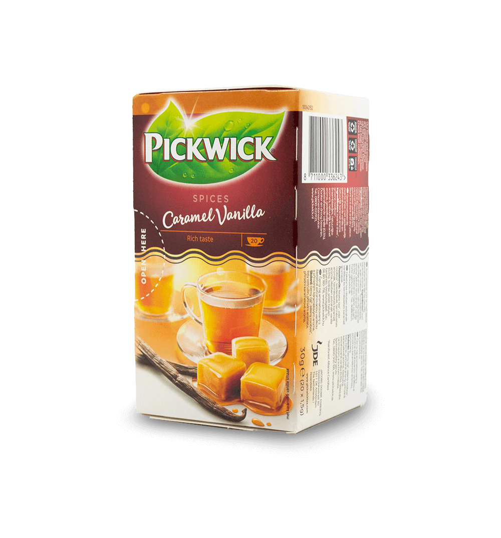 Pickwick Caramel Vanilla Tea 20X1.5g