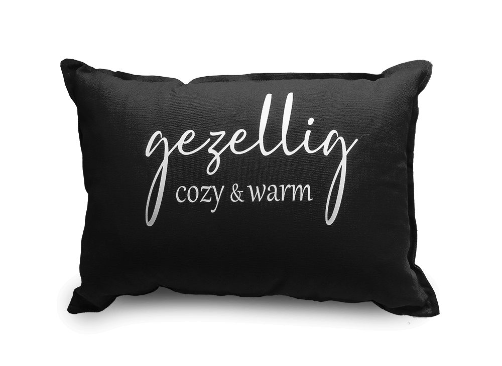 Pillow 14x20 - Gezzelig Cozy & Warm