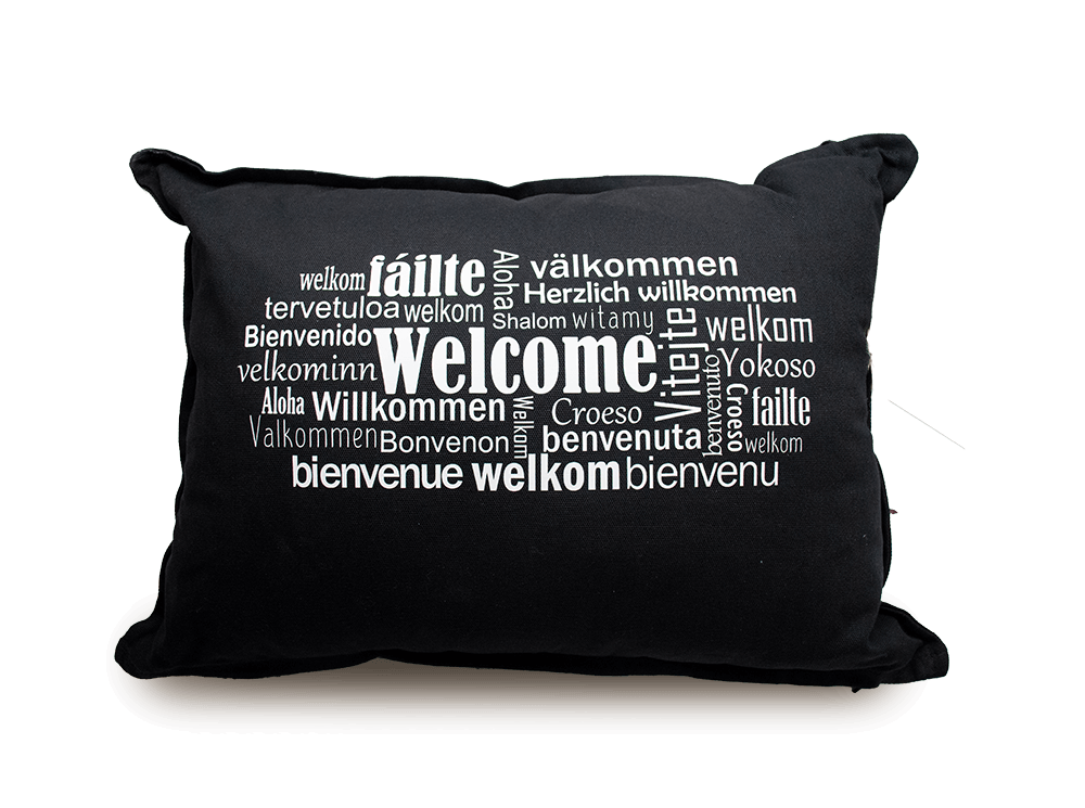 Pillow 14x20 - Welcome