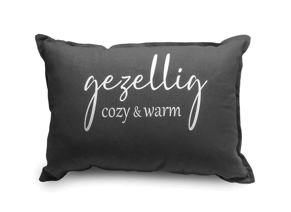 Pillow 14x20 - Gezzelig Cozy & Warm