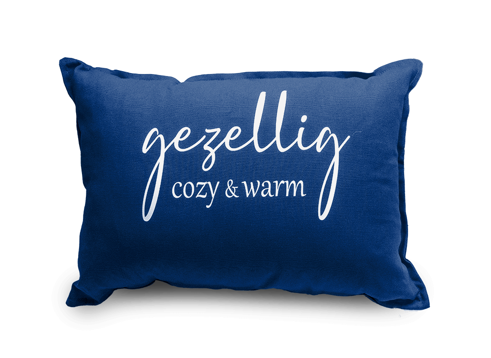 Pillow 14x20 - Gezzelig Cozy & Warm