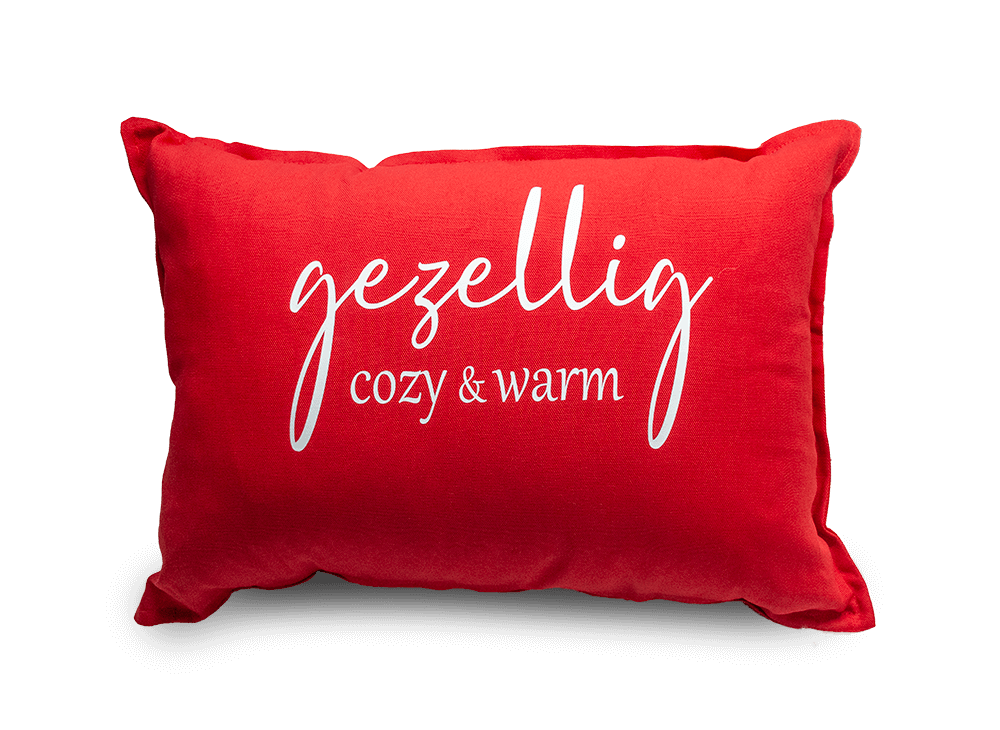 Pillow 14x20 - Gezzelig Cozy & Warm