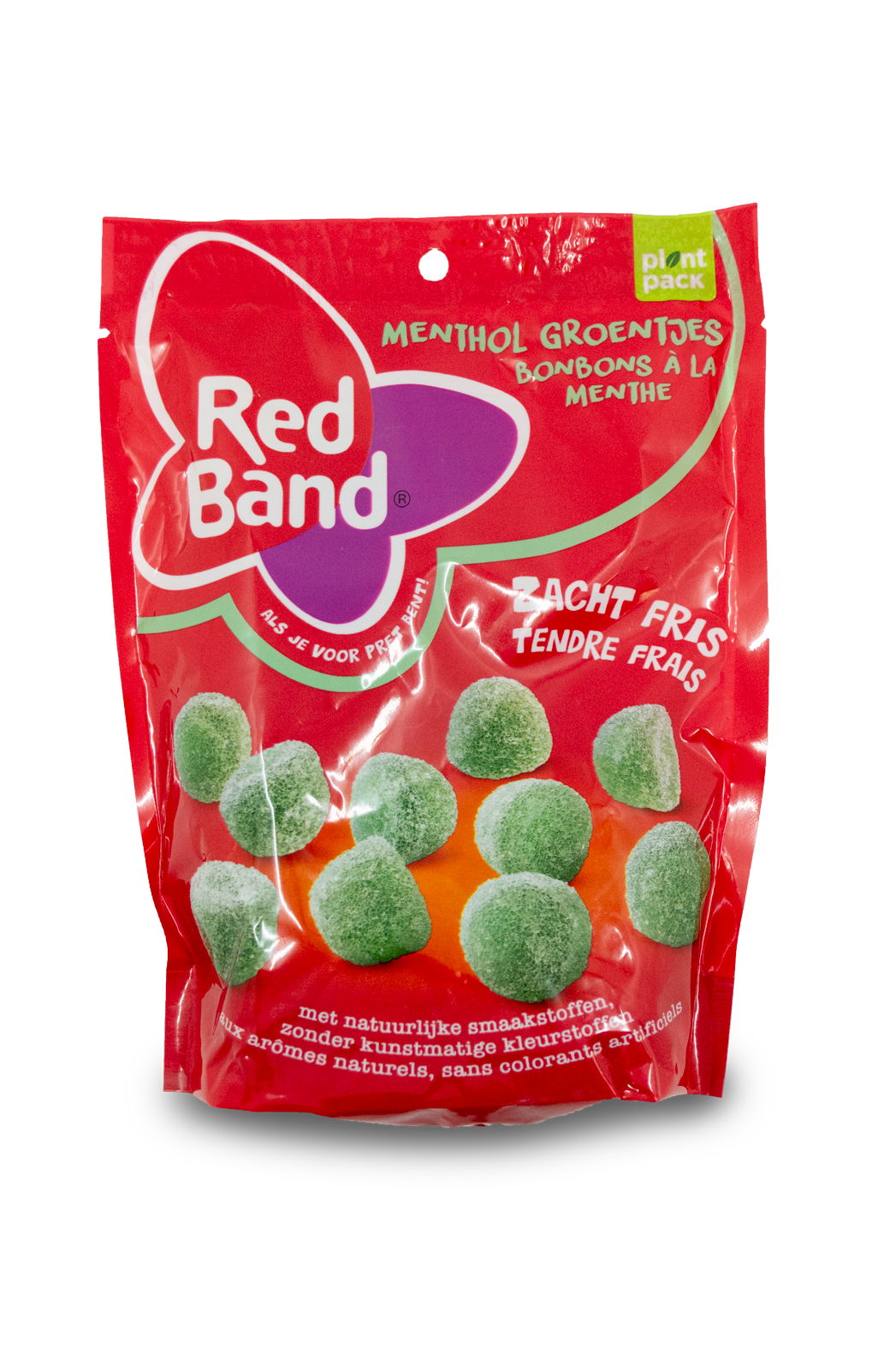 Red Band Menthol Groentjes 220g