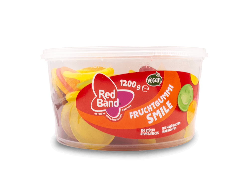 Red Band Winegum Smiles 1200g