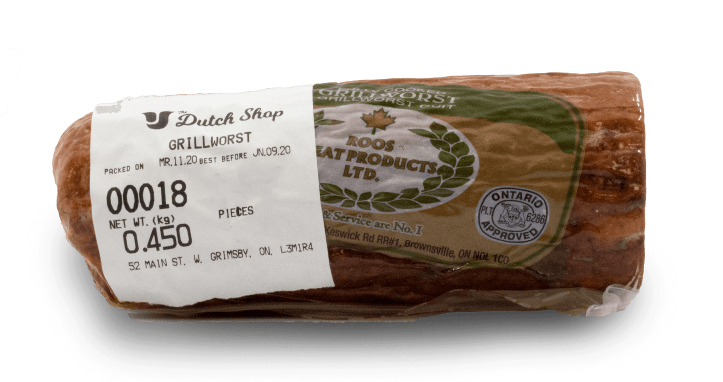 Roos Grillworst Sausage 450g