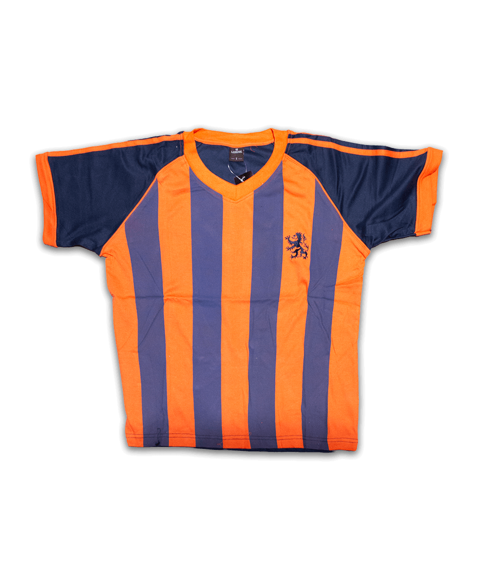 Shirt - Nederland Blue Orange Striped