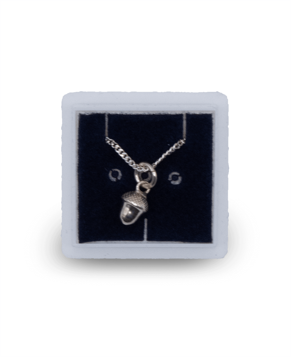 Silver Acorn Necklace