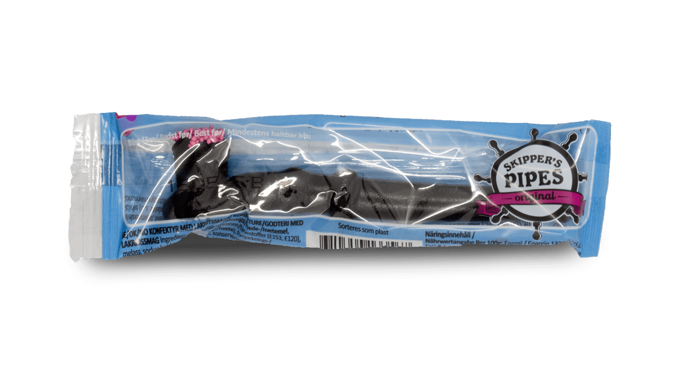 Skippers Liquorice Pipes 17g