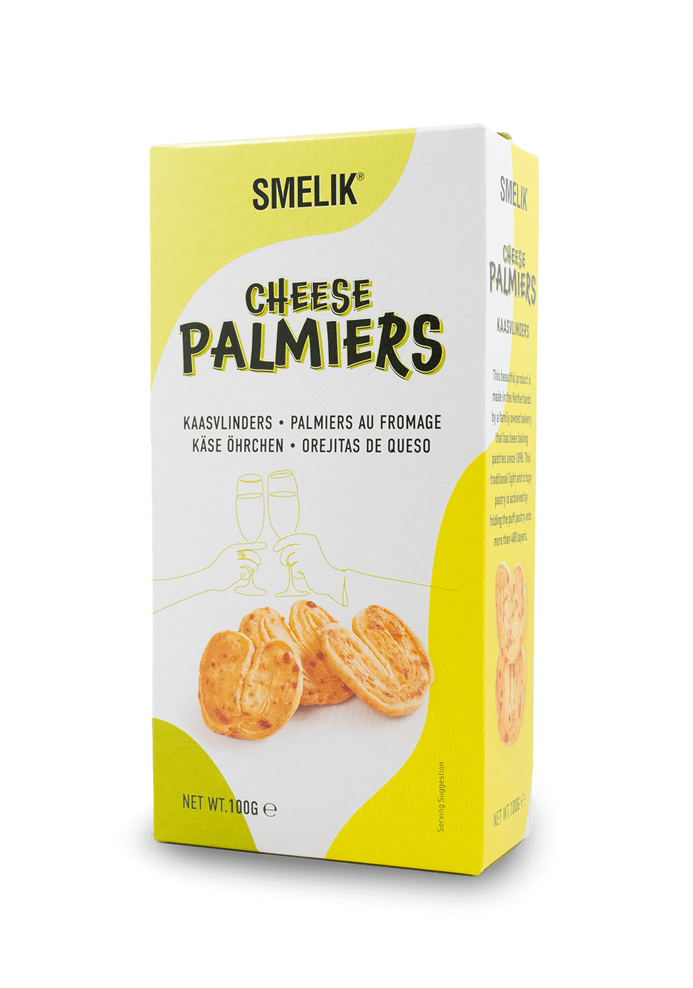 Smelik Cheese Butterfly Crackers 100g