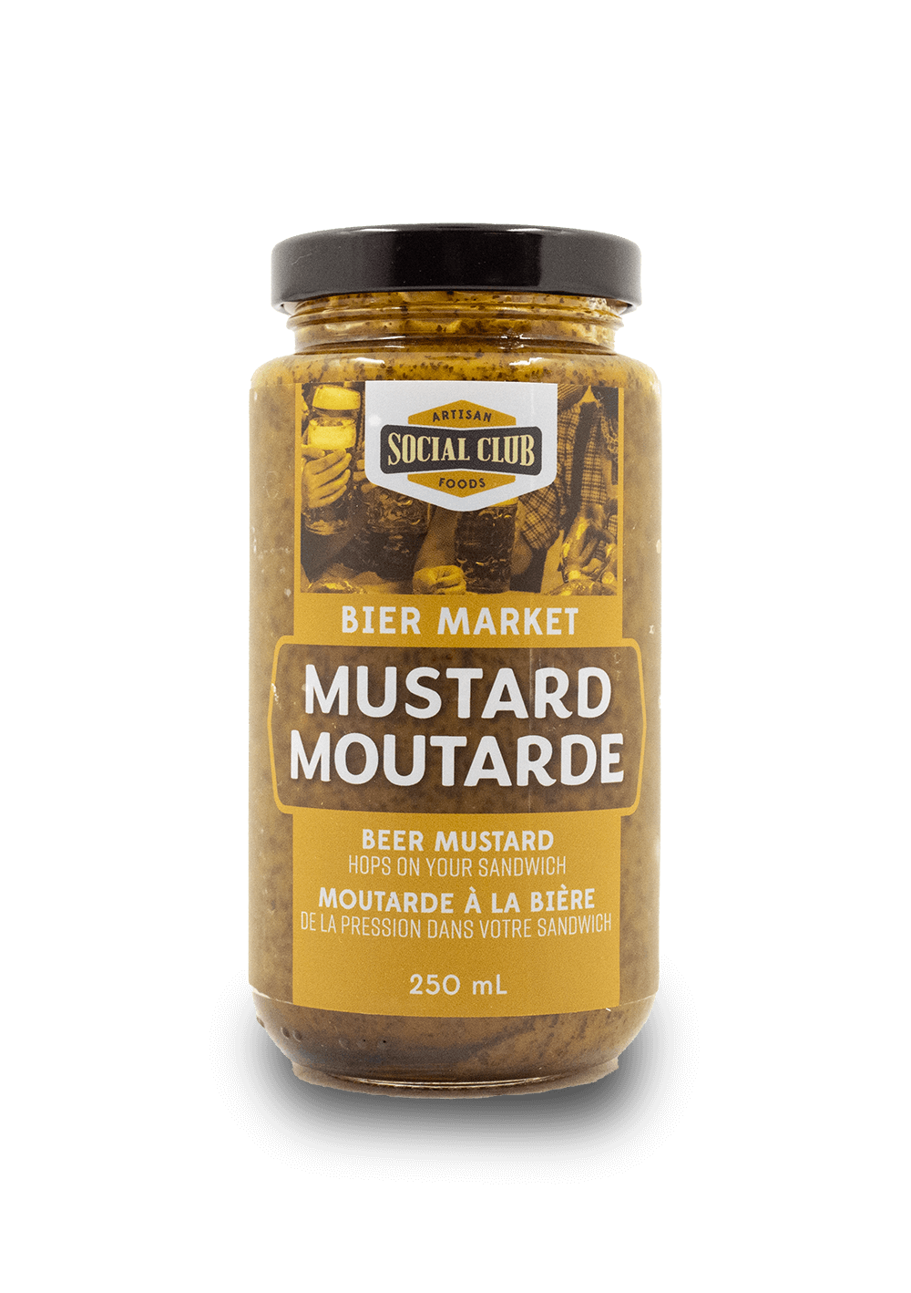 Social Club Mustard - Beer Market 250ml