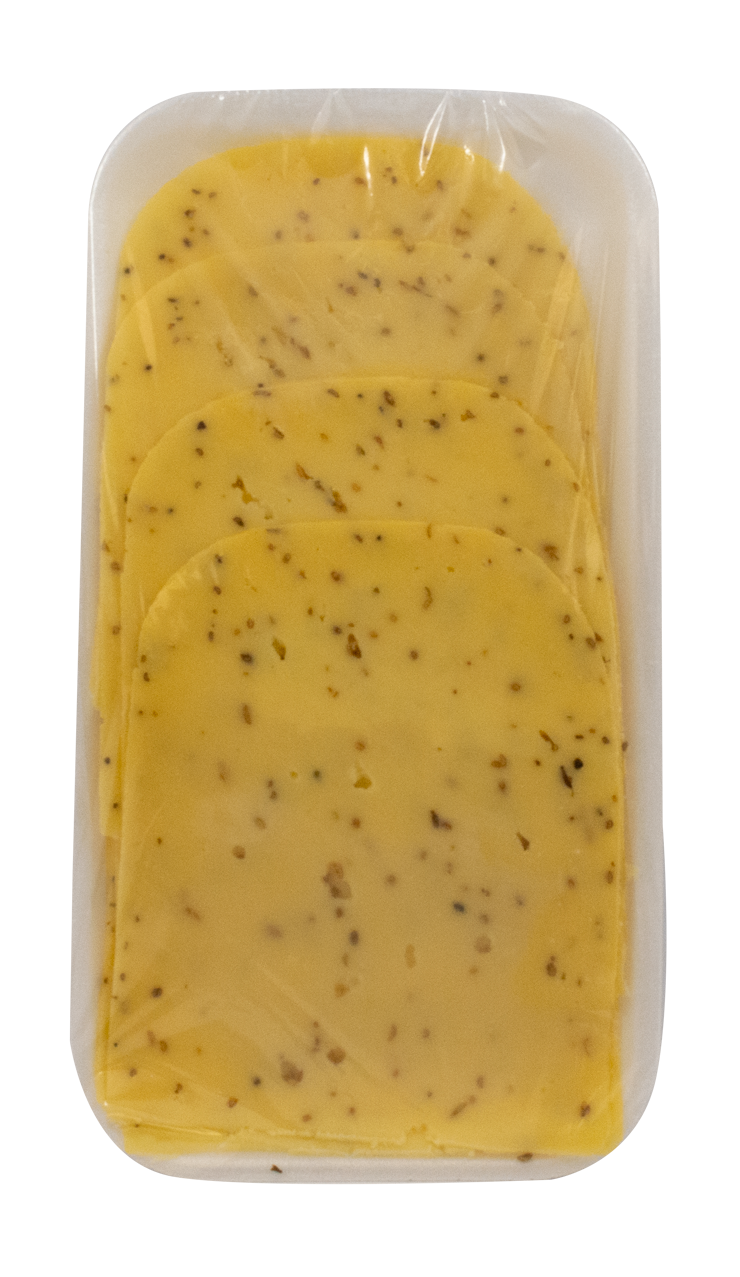 Kroon Spiced Gouda Slices Prepack 150g