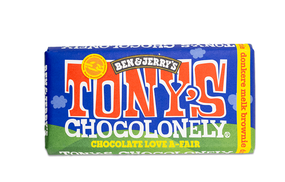 Tony's Chocolonely Chocolate Bar - Milk Brownie 180g