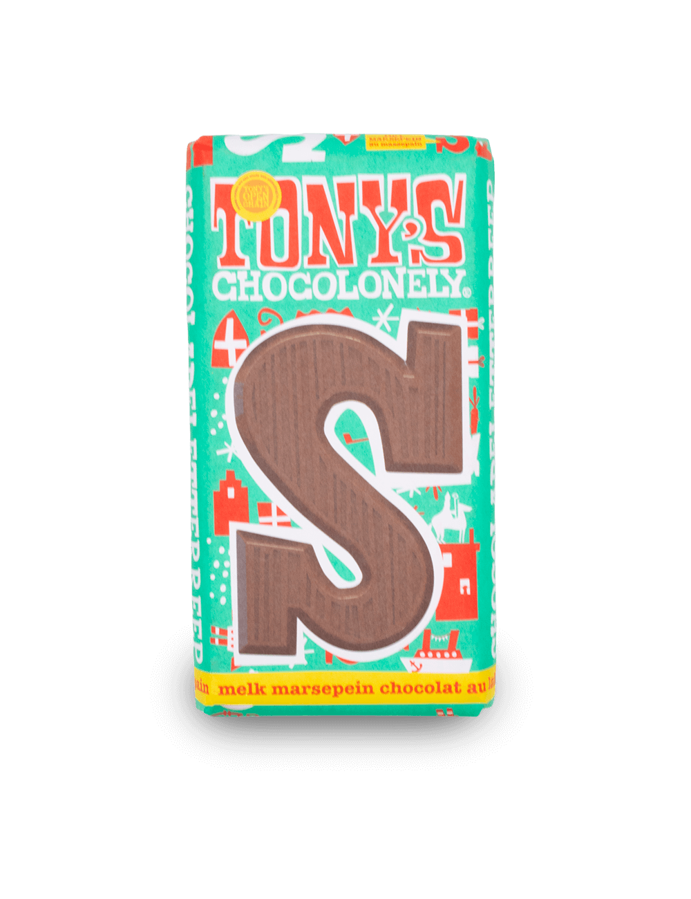 Tony's Chocolonely Chocolate Bar - Marzipan 180g
