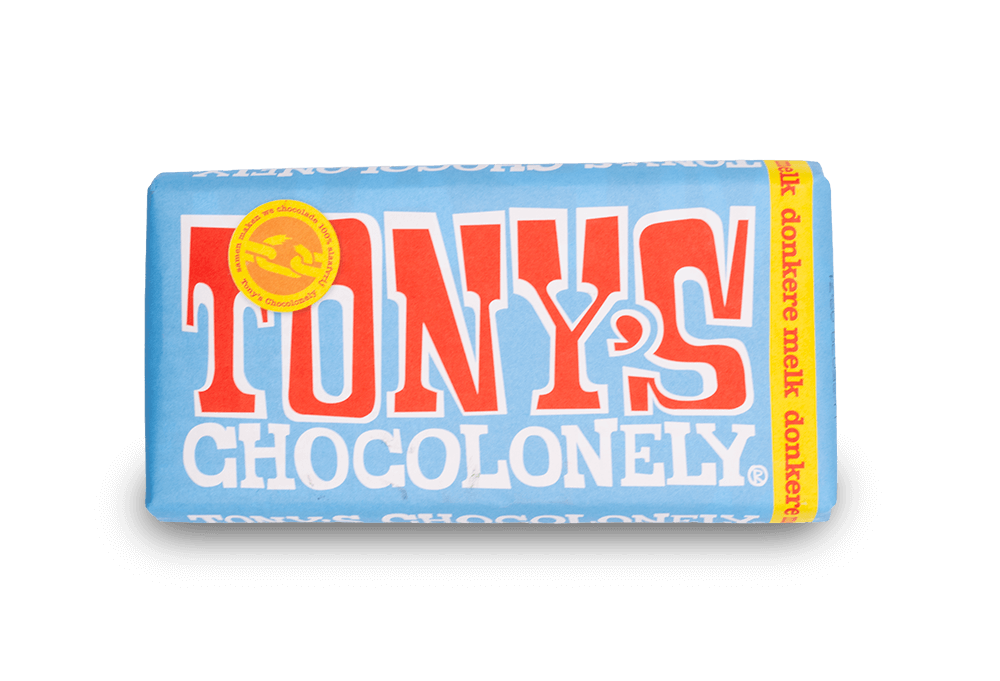 Tony's Chocolonely Chocolate Bar - Dark/Milk 180g