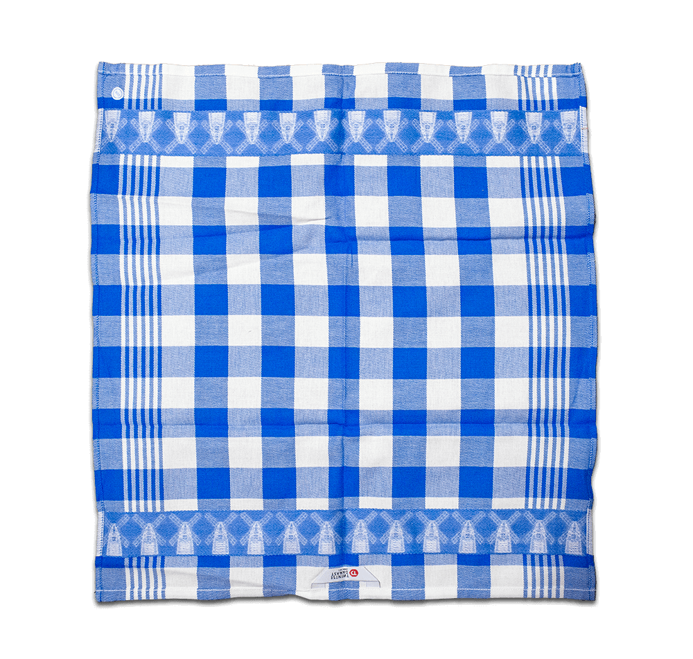 Twentse Tea Towel - Blue Windmill