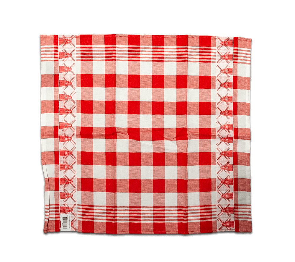 Twentse Tea Towel - Red Windmill