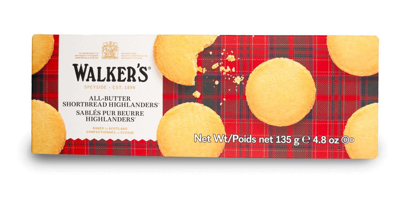 Walker's Pure Butter Shortbread Highlanders 135g