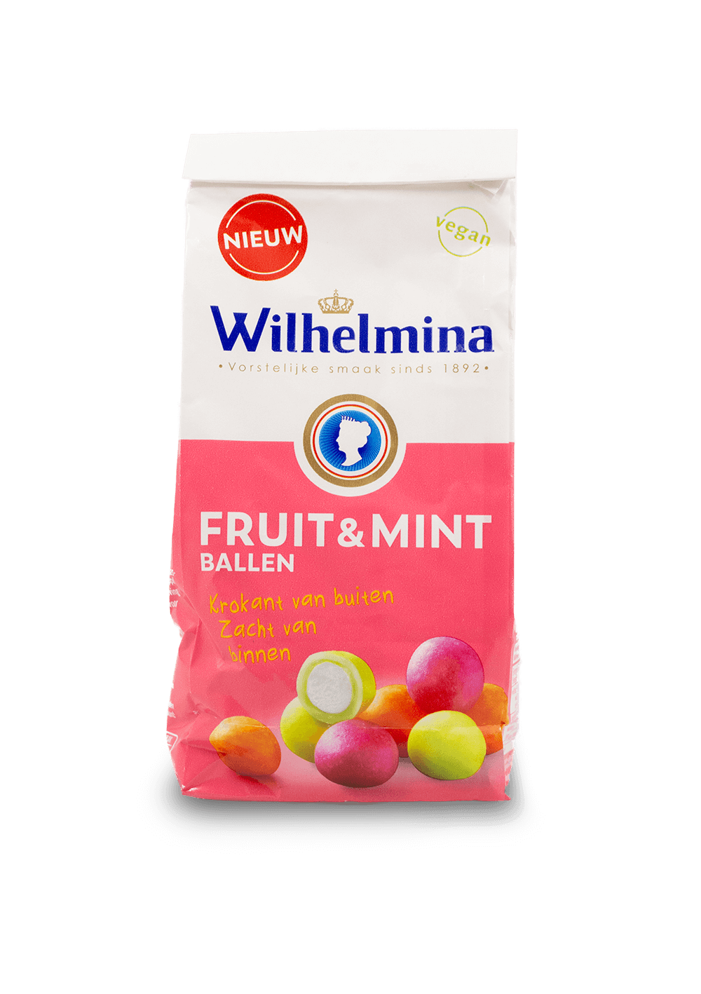 Wilhelmina Fruit & Mint Balls 200g