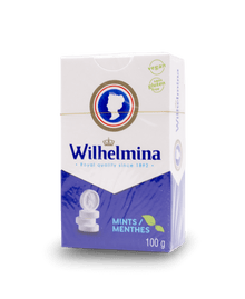 Wilhelmina Peppermints Box 100g