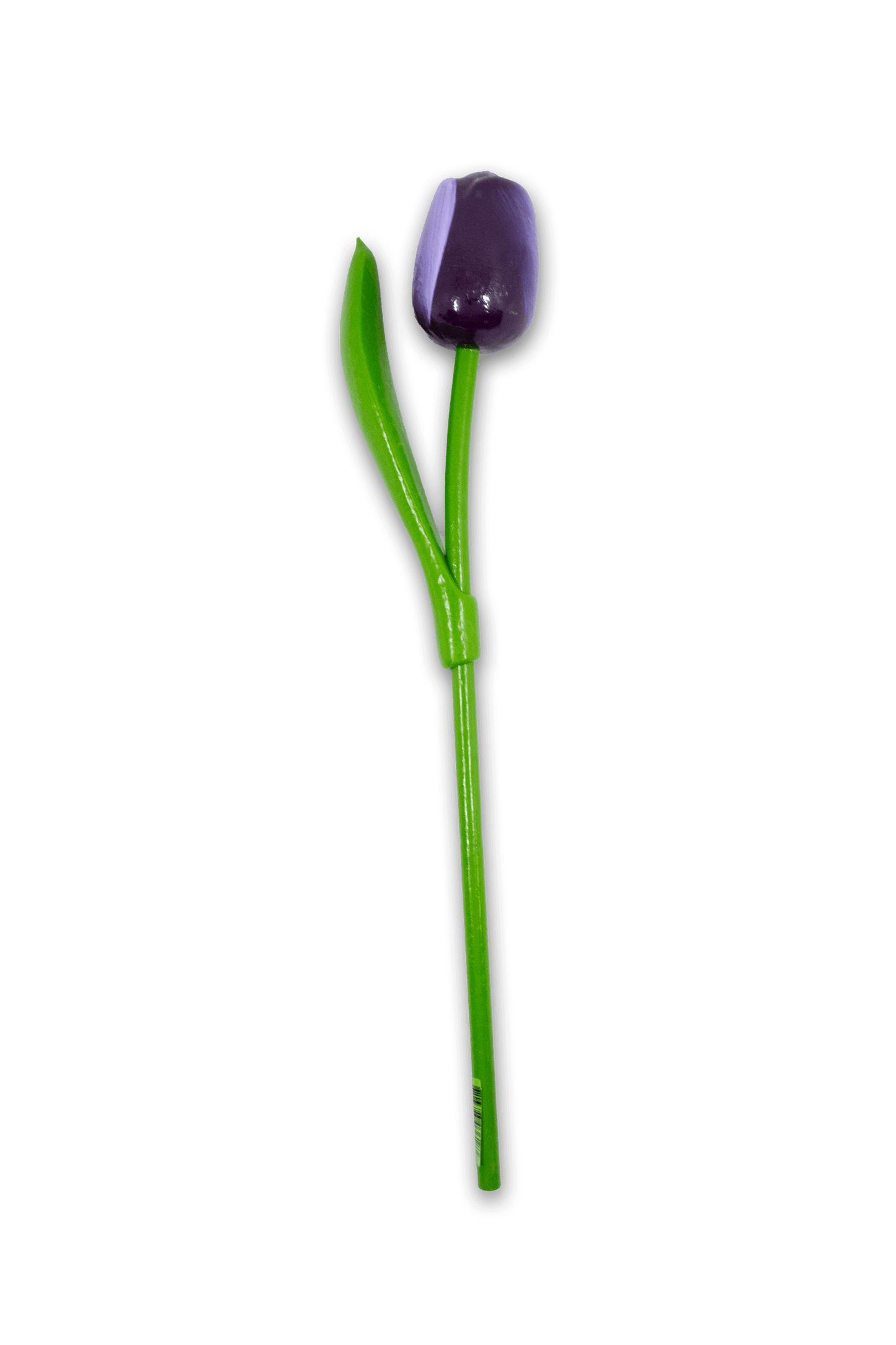 Wooden Tulip Purple/White