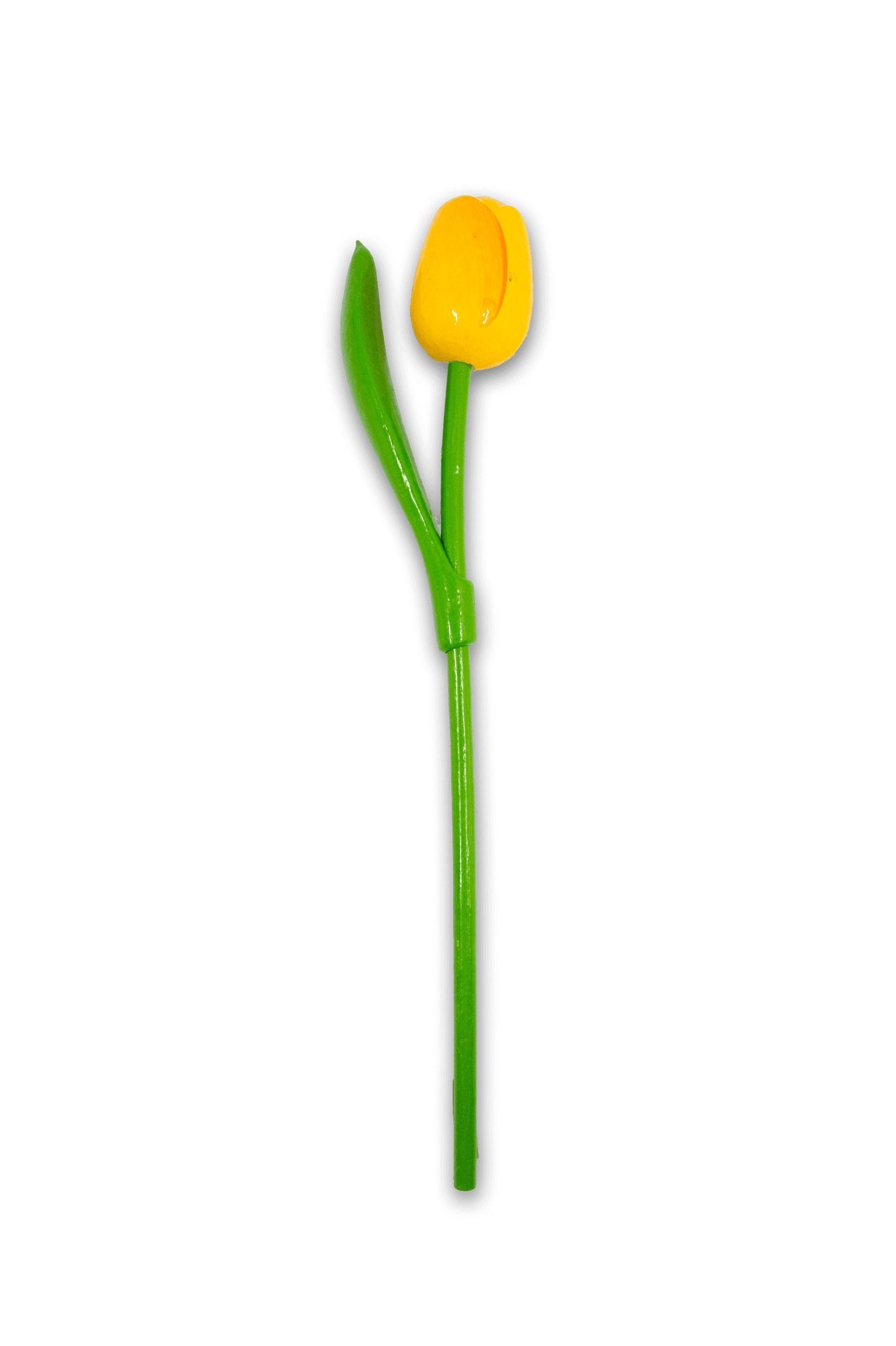 Wooden Tulip Yellow/Orange