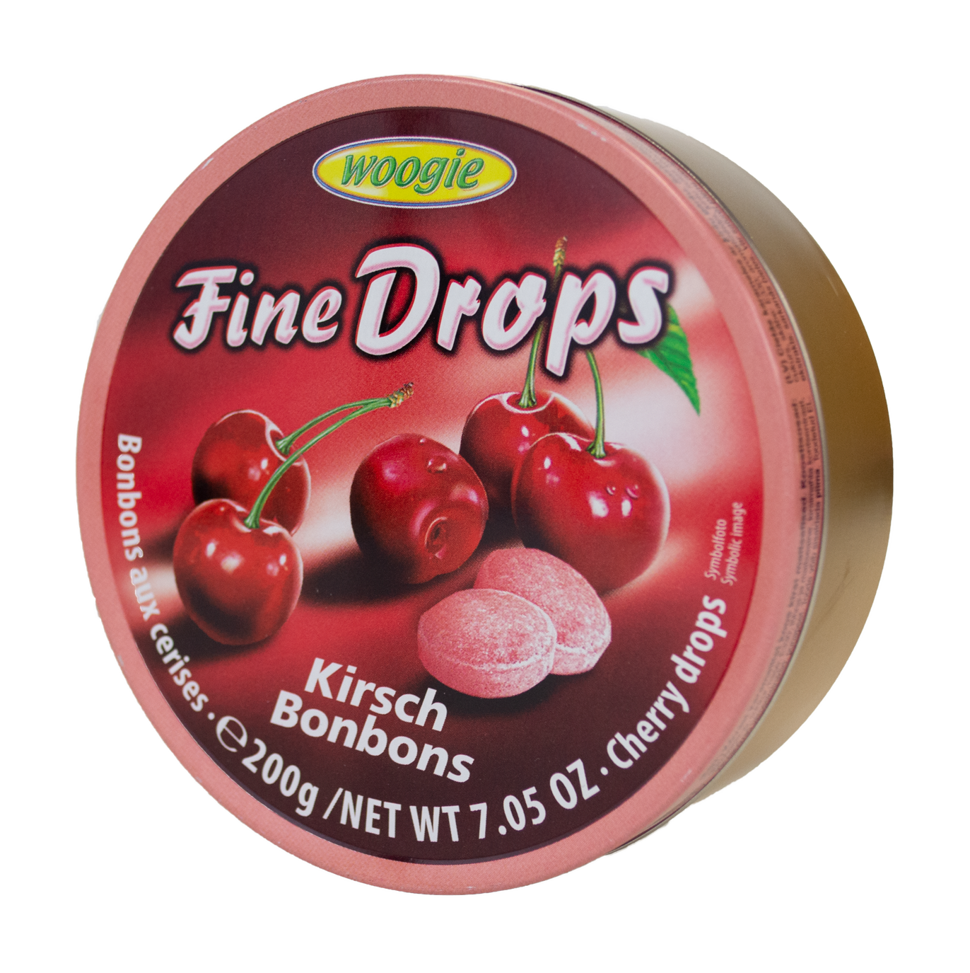 Woogie Candy Tin - Cherry 175g