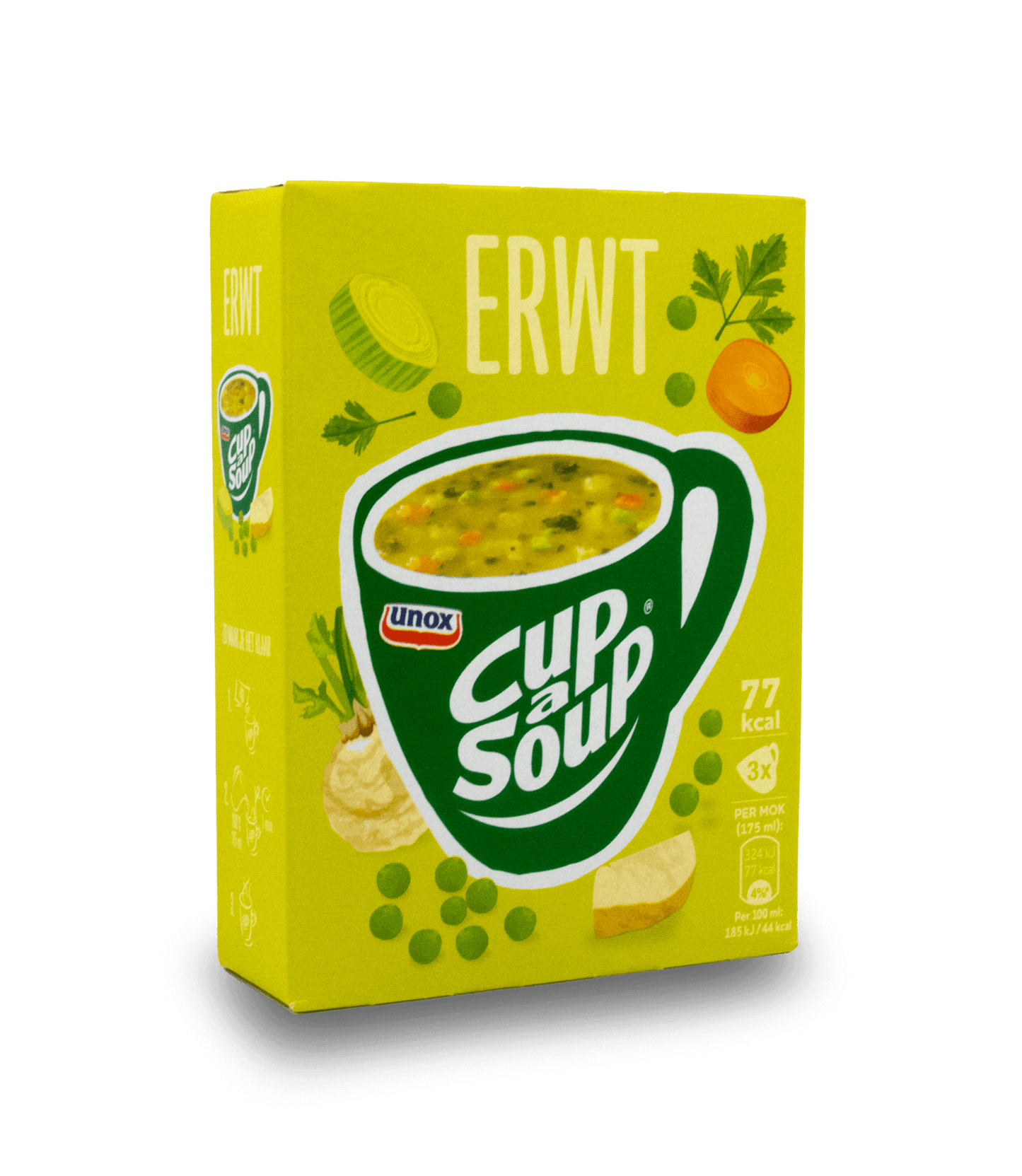 Unox Cup a Soup - Pea 3x21g