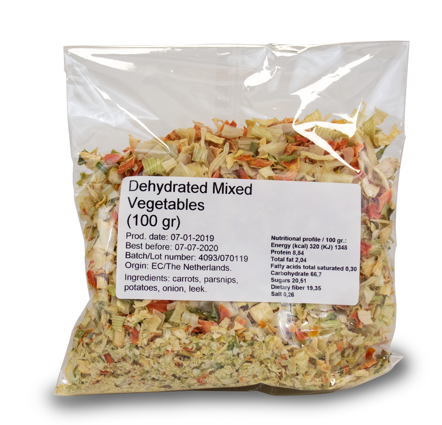 Dika Dehydrated Mixed Vegetables 100g