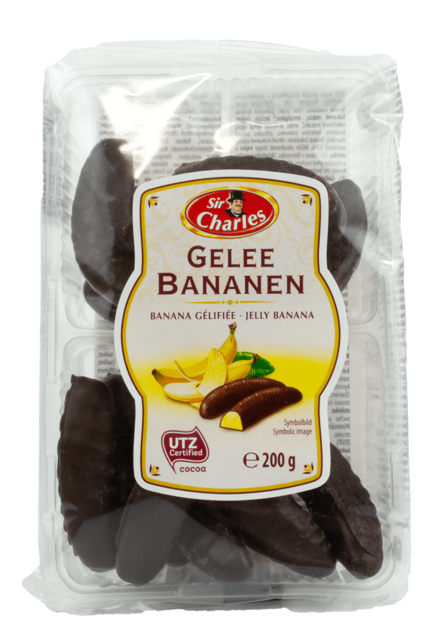 Sir Charles Chocolate Jelly Bananas 200g