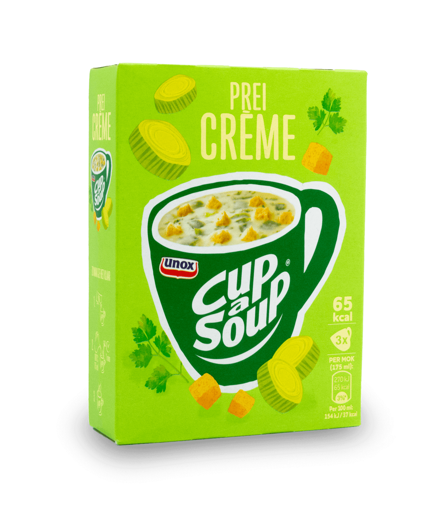 Unox Cup a Soup - Cream of Leek 3X14g