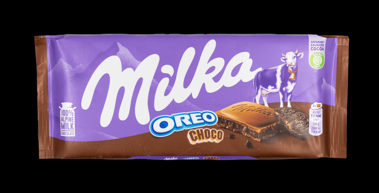 Milka Chocolate Bar - Oreo Brownie 100g