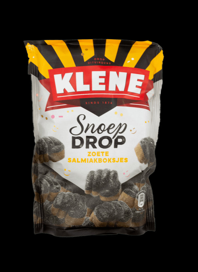 Klene Snoepdrop Salmiakboksjes 200g